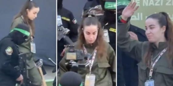 Yahya Sinvar’ın evinin önünde esir takası