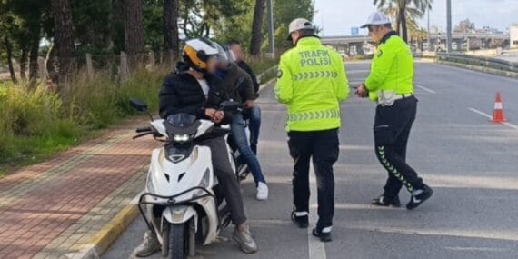 Antalya’da Motosiklet Hırsızlıklarına Karşı Dev Uygulama