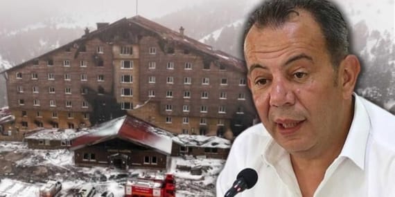 Tanju Özcan'dan yangın faciasıyla ilgili suç duyurusu