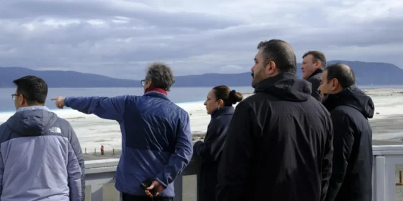 Salda Gölü’nün Beyaz Cennetinde Çalışmalar Devam Ediyor