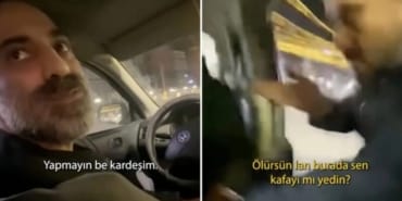 Bunlar da taksici çetesi! Uygulama üzerinden yolcu taşıyan sürücüye saldırdılar