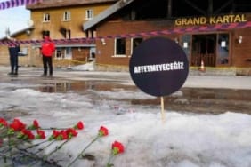 Facianın yaşandığı otelin önünde eylem: Affetmeyeceğiz!