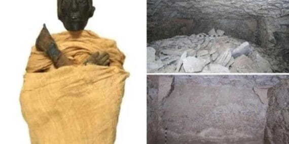 Antik Mısır'ın 3 bin 500 yıl önceki hanedanının kayıp son firavun mezarı da bulundu