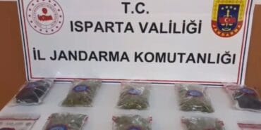 Isparta’da uyuşturucu operasyonu: 1 kilo skunk ele geçirildi