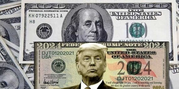 ABD'li meclis üyesi Trump'ın resmini dolara koymak istedi