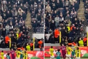 Anderlecht-Fenerbahçe maçının durmasına sebep olan taraftarlara men