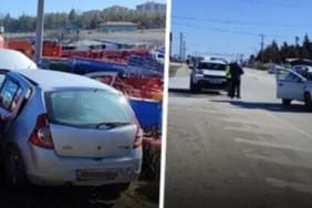 Burdur'da iki araç birbirine girdi: 2 yaralı