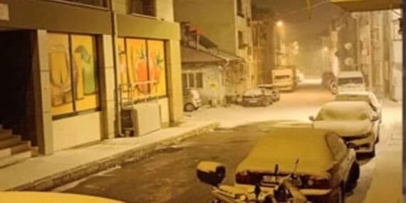 Isparta’nın yüksek kesimlerinde kar yağışı etkili oluyor