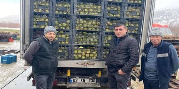 Gelendost’ta vergili tarım elma pazarında zirvede!