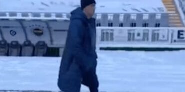 Mourinho Ülker Stadı'nı paylaştı: Antrenman alanı kayak için mükemmel