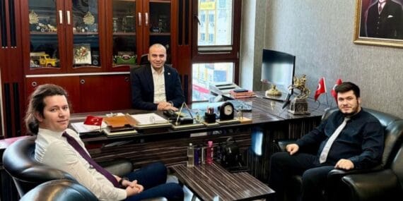 Isparta BAMKOM'dan Gazeteciler Cemiyetine ziyaret