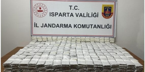 Isparta İl Jandarma'dan dev operasyon