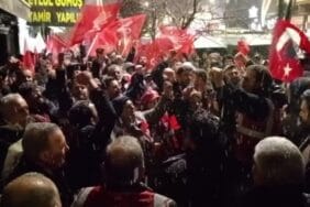 Kars Kalesi'ne İmamoğlu posteri asmak isteyen gençler gözaltına alındı