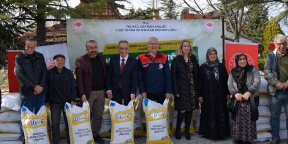 Isparta'da yüzde 60 hibeli aspir projesi hayata geçti