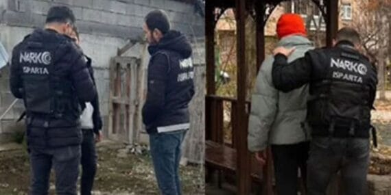 Isparta’da zehir tacirlerine operasyon, 14 şüpheli yakalandı