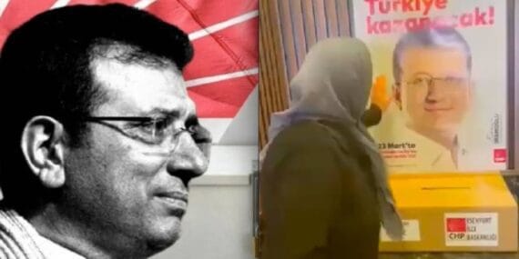 CHP sandığına giden yaşlı teyze gözyaşlarını tutamadı