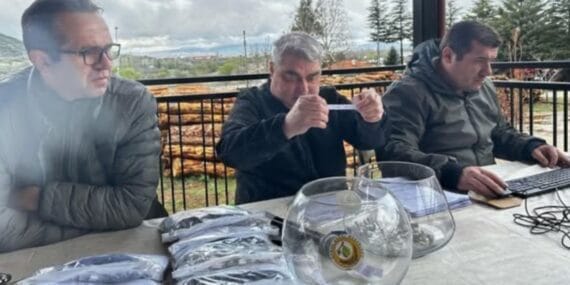 Isparta'da Orman Bölge Müdürlüğü'nde kura heyecanı