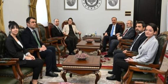 Vali Erin, TBMM heyetini kabul etti