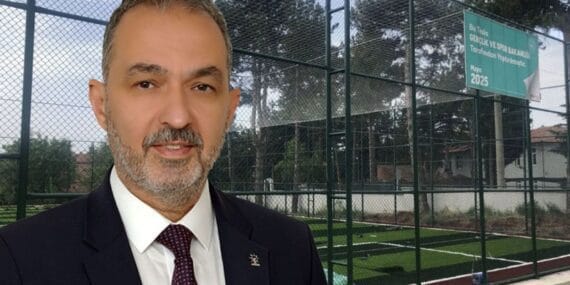 Atabey Belediyesinden 75. Yıl Ortaokuluna halı saha