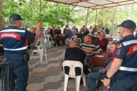 Sarıidris’te jandarmadan trafik güvenliği seferberliği