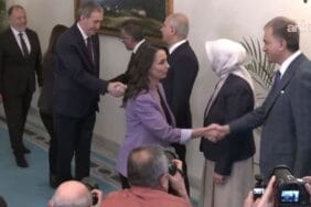 DEM Parti heyeti AKP'de!