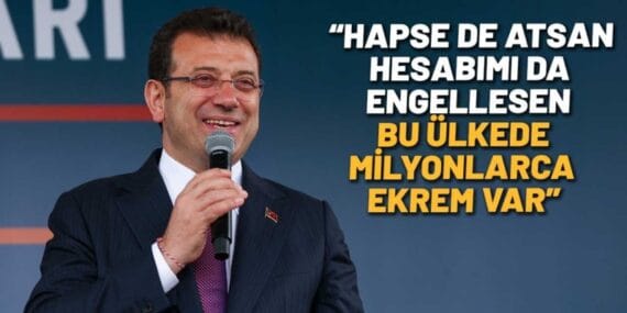 Hesabı erişime engellenen İmamoğlu'ndan ilk mesaj!
