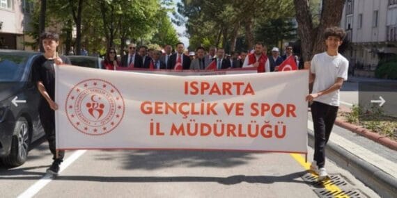 Isparta’da gençlik haftası coşkusu başladı