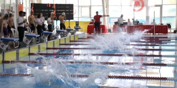 SDÜ’de Türkiye Üniversitelerarası Yüzme Şampiyonası heyecanı