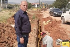 Isparta Çarıksaraylar’da doğal gaz çalışmaları tüm hızıyla sürüyor
