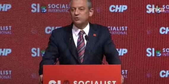 Özgür Özel Sosyalist Enternasyonal'den seslendi: Halkla beraber iktidara geleceğiz