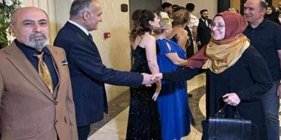 Isparta’nın sevilen ismi Vasfi Baran, Kızı Hazal Helin Baran’ı evlendirdi