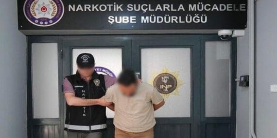 Zehir taciri Isparta polisinden kaçamadı