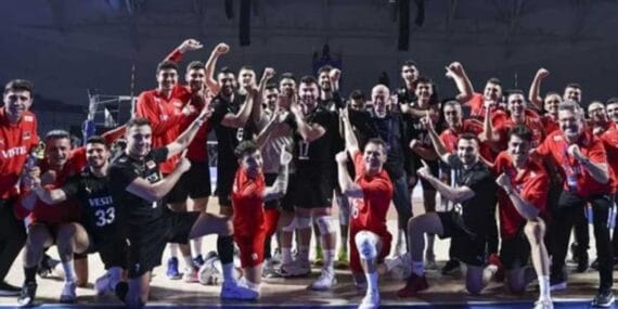 Türkiye A Milli Erkek Voleybol Takımı'ndan ikinci galibiyet