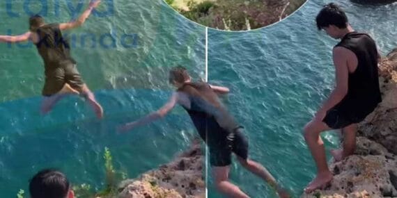 Falezlerden denize atlayan genç hayatını kaybetti