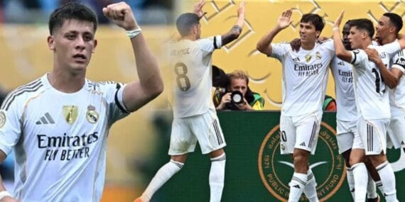 Arda Güler'in yıldızlaştığı maçta Real Madrid 10 kişiyle kazandı