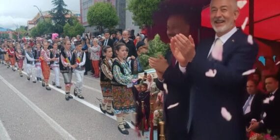 Gül Festivali Isparta’yı renklendirdi!