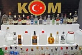 Isparta'da sahte içki operasyonu