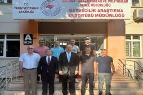 Vali Erin'den Eğirdir Meyvecilik Araştırma Enstitüsü’ne ziyaret