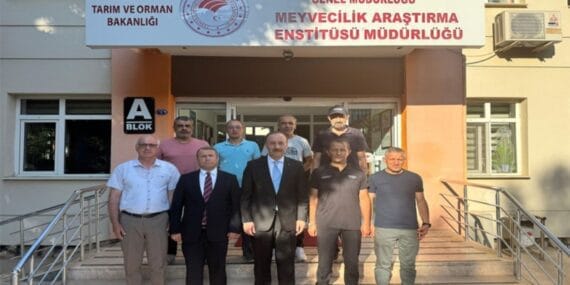 Vali Erin'den Eğirdir Meyvecilik Araştırma Enstitüsü’ne ziyaret