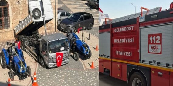 Gelendost araç filosunu güçlendiriyor