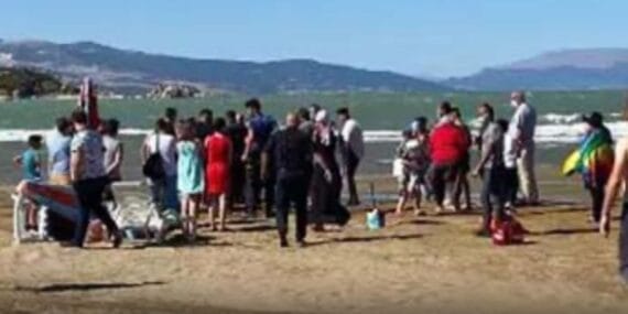 Eğirdir gölü'nde yüzerken fenalaşan 8 yaşındaki Hiranur hastaneye kaldırıldı