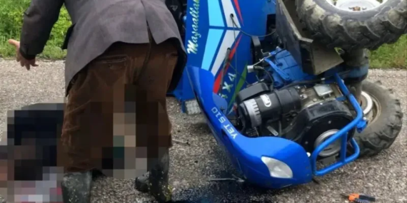 Isparta'nın Senirkent İlçesinde Tarım Aracı Devrildi: 2 Ölü