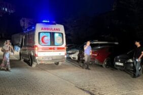 Siirt'te polis lojmanında yangın! 13 kişi hastaneye kaldırıldı