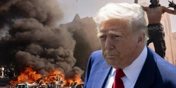 ABD'de Trump protestosu şiddetleniyor! Askerler sokaklara indi