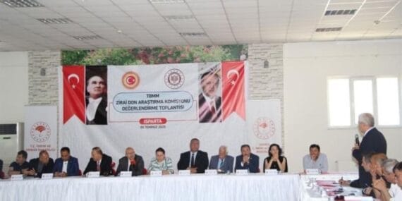 Isparta'da TBMM Zirai Don Komisyonu Değerlendirme Toplantısı Yapıldı