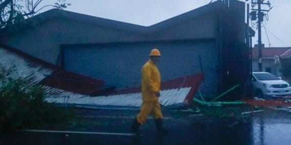 Tayvan'ı tayfun vurdu: 2 ölü, 334 yaralı