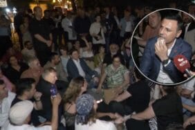 CHP'den Vatan Emniyet'in önünde nöbet