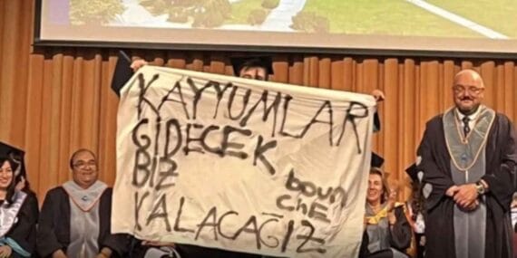 Boğaziçi’nde kayyım rektörü protesto eden öğrencinin lisansı iptal edildi