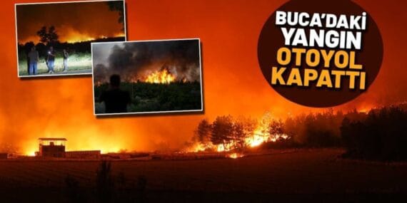 İzmir'de yangınlarla mücadele devam ediyor! Alevler yerleşim yerine ilerledi