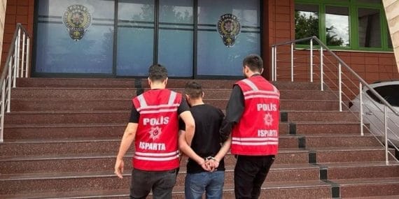 Isparta'da 10 Yıl 10 Ay Hapis Cezası Olan Firari Yakalandı